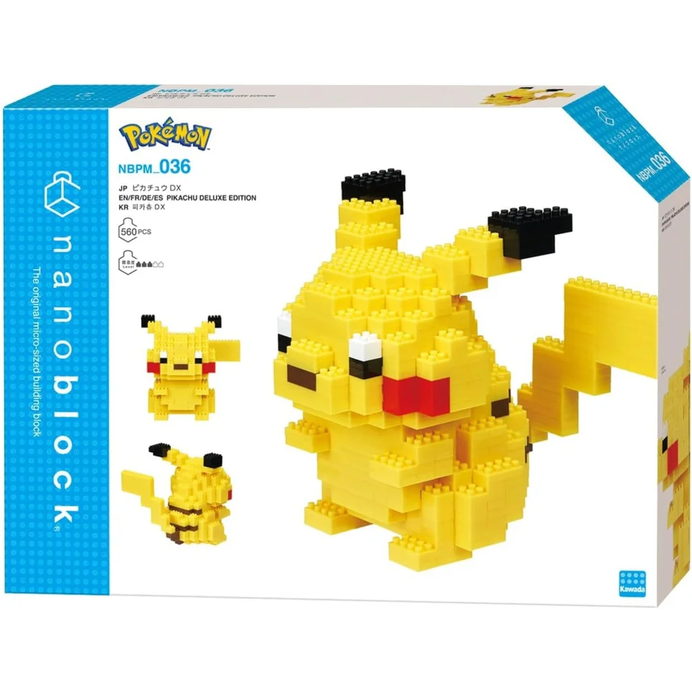 Nanoblock - Pokemon DX - Giant Pikachu Bild 1