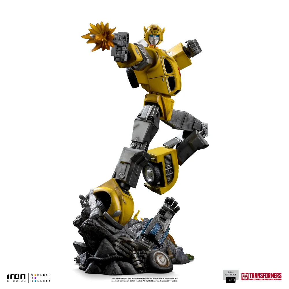 Iron Studios Transformers Demi Art Scale 1/20 Bumblebee Figure Bild 1