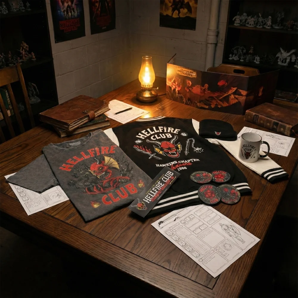 Stranger Things Limited Edition Hellfire Collector's Box - M Bild 1