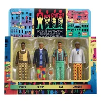 Super7 A Tribe Called Quest ReAction Figures Wave 1 - People's Instinctive Travels and the Paths of Rhythm (4-Pack) - undefined undefined