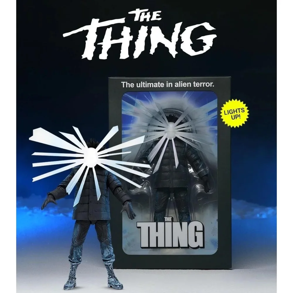 THE THING NECA POSTER SERIES 7 INCH SCALE ACTION FIGURE - WITH LED LIGHT-UP FUNCTION Bild 1