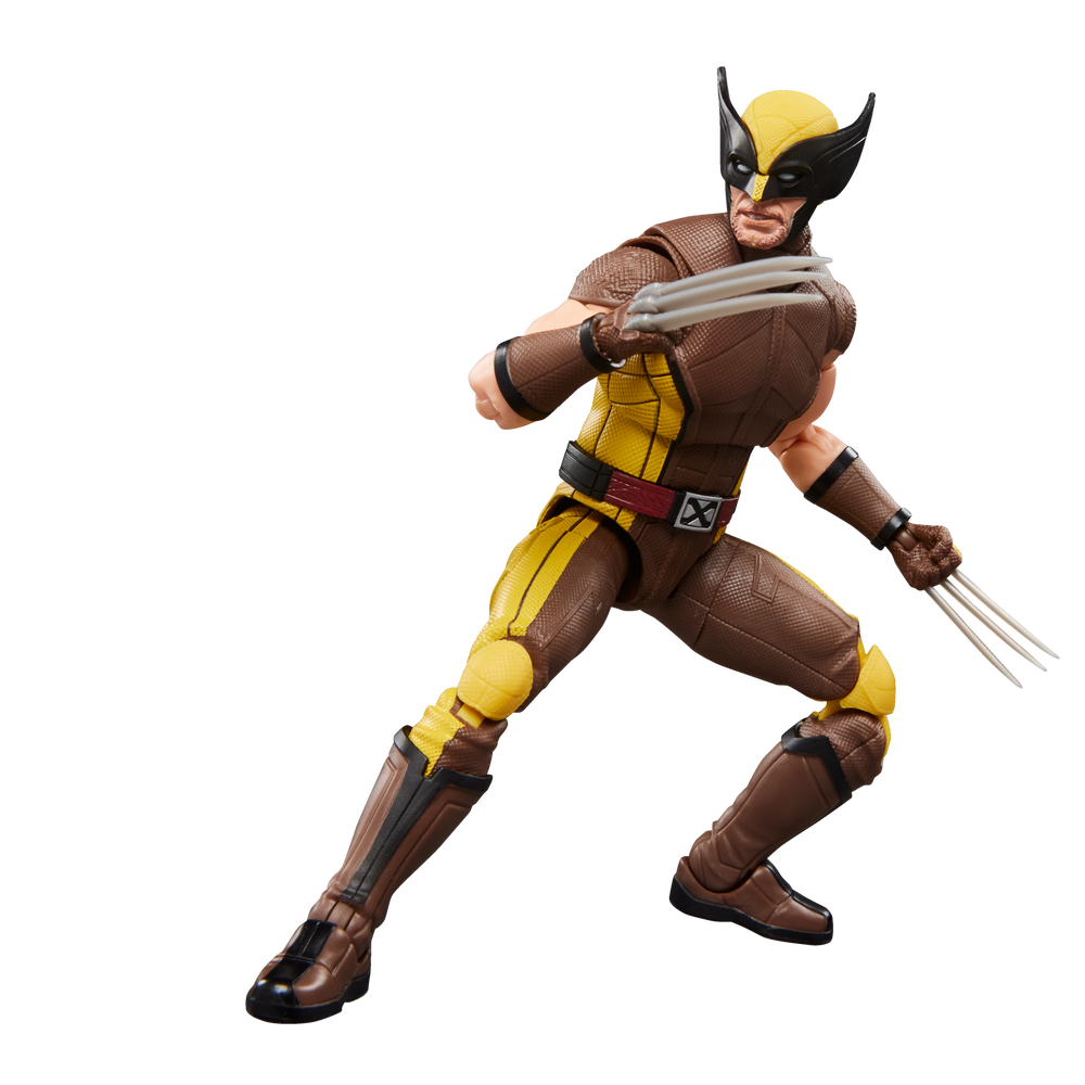 Hasbro Marvel Legends Series Wolverine (Brown Suit), Marvel Studios' Deadpool & Wolverine 6" Action Figure Bild 1