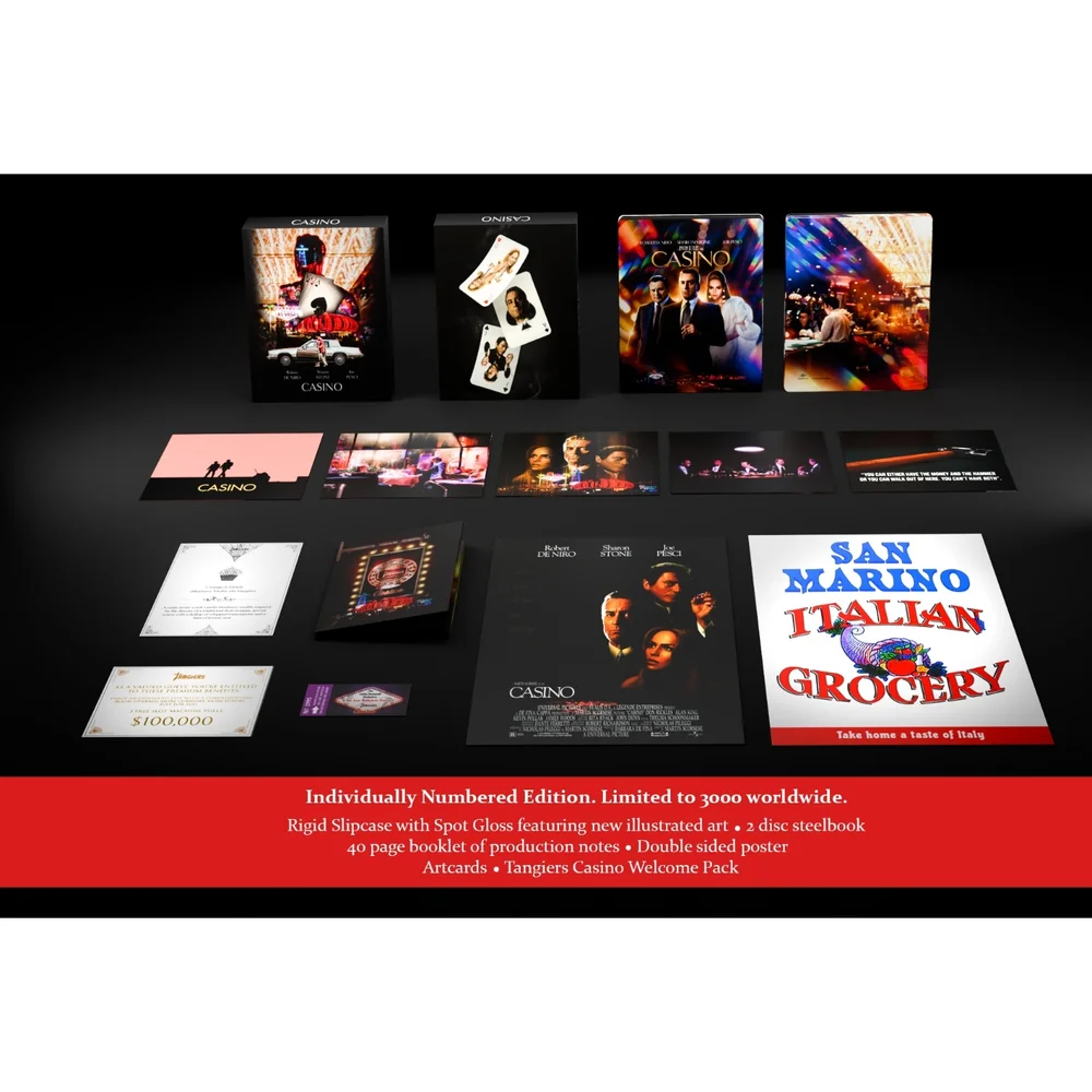 Casino Ultimate Collector’s Edition 4K Ultra HD & Blu-Ray Steelbook Bild 1