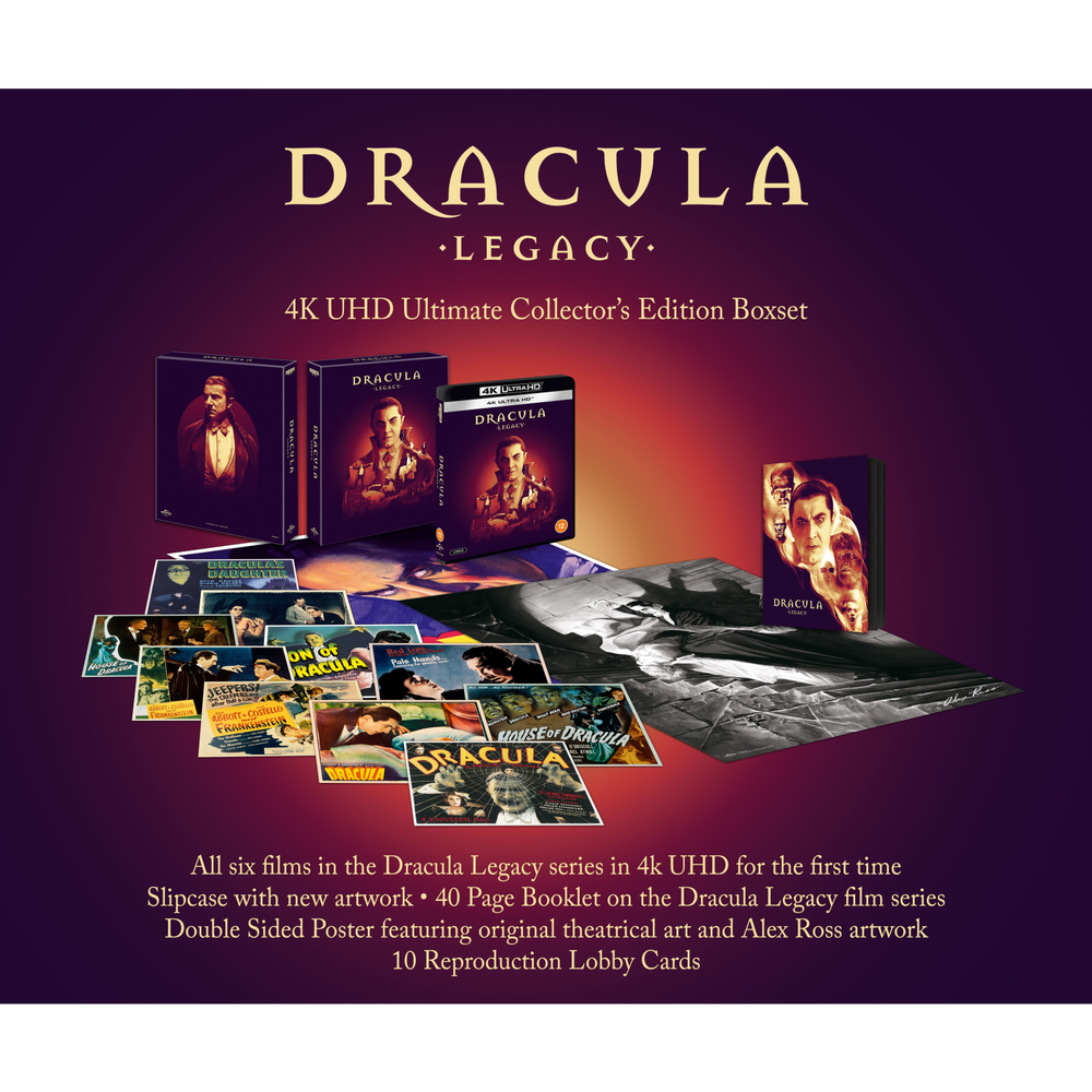 Dracula Legacy 4K Ultra HD Ultimate Collector’s Edition Boxset Bild 1