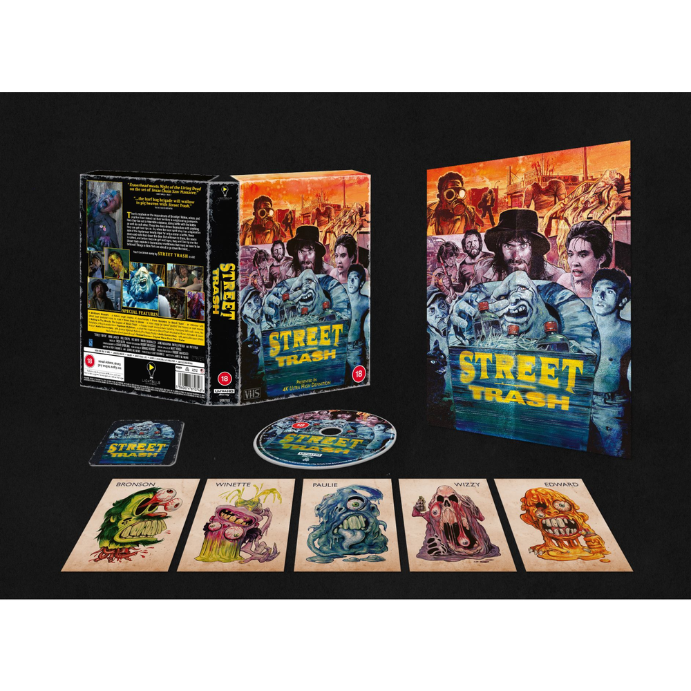 Street Trash 4K Ultra HD Limited Collector's Edition VHS Box Bild 1