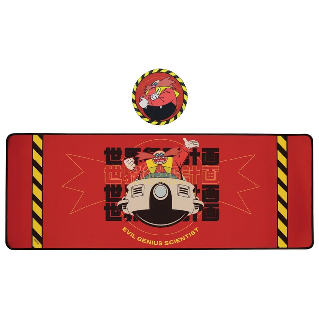 Sonic The Hedgehog – Dr. Eggman Deskpad & Coaster Set