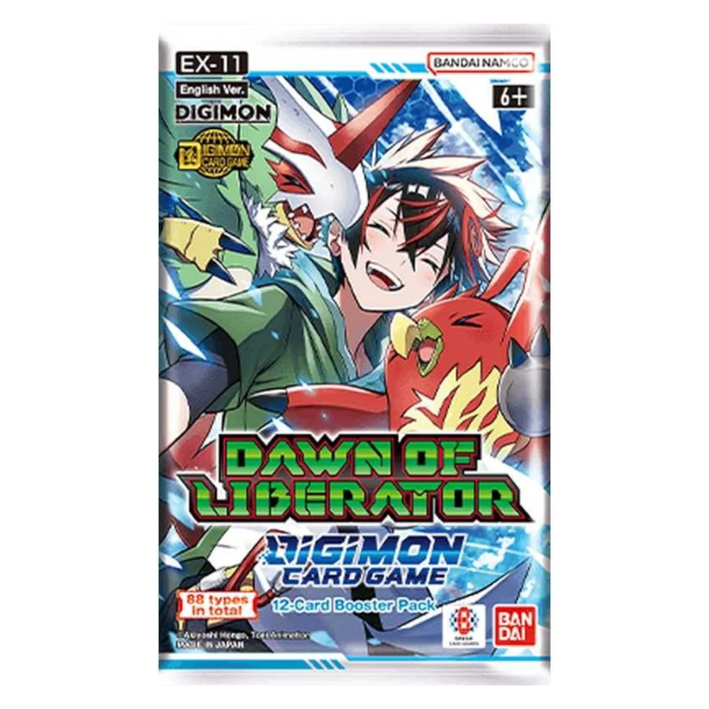 Digimon Card Game: Extra Booster Box Dawn Of Liberator (24 Packs) Bild 1
