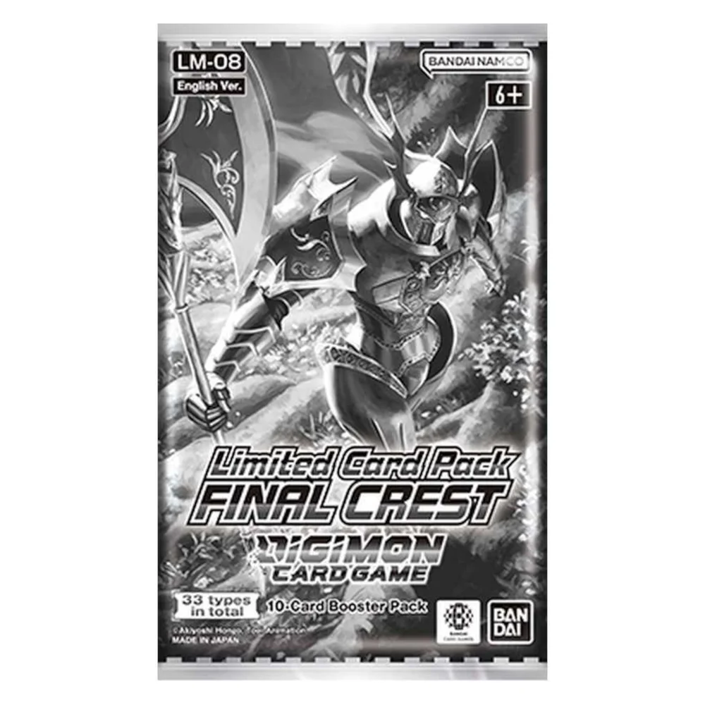 Digimon Card Game: Limited Card Pack Final Crest (LM-08) (6 Packs) Bild 1
