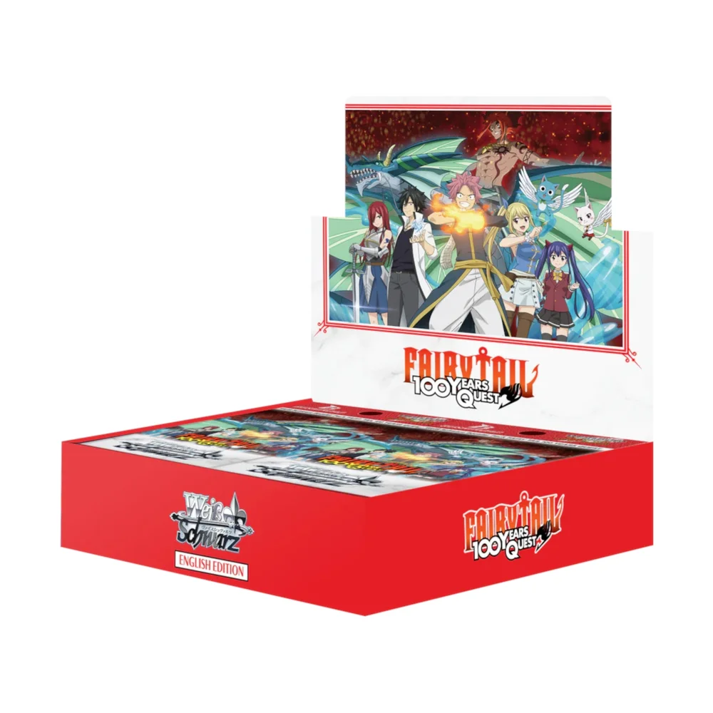 Weiß Schwarz Trading Card Game Booster Box: Fairy Tail 100 Years Quest (12 Packs) Bild 1