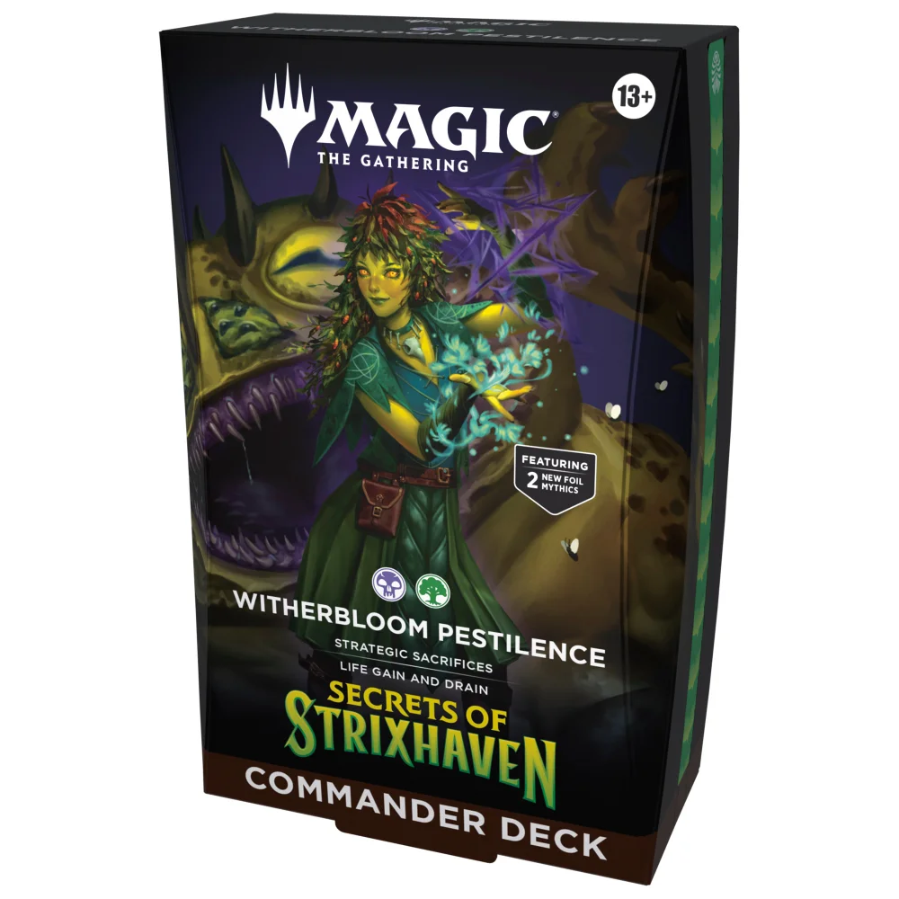Magic: The Gathering Secrets of Strixhaven Commander Deck - Witherbloom Pestilence Bild 1