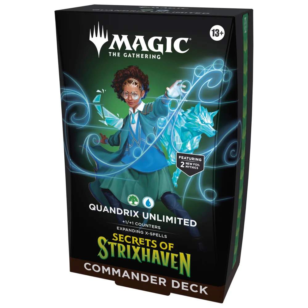 Magic: The Gathering Secrets of Strixhaven Commander Deck - Quandrix Unlimited Bild 1