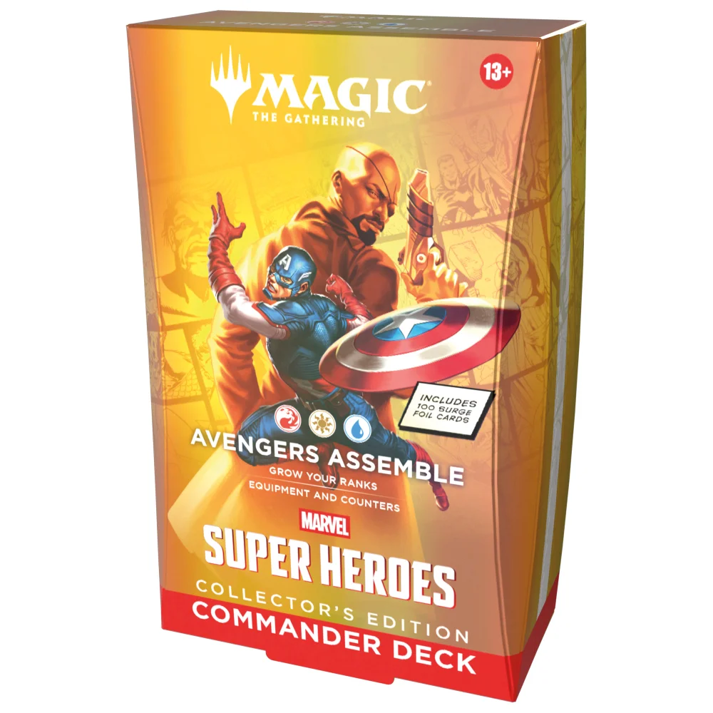 Magic: The Gathering Marvel Super Heroes Collector’s Edition Commander Deck - Avenger Assemble Bild 1