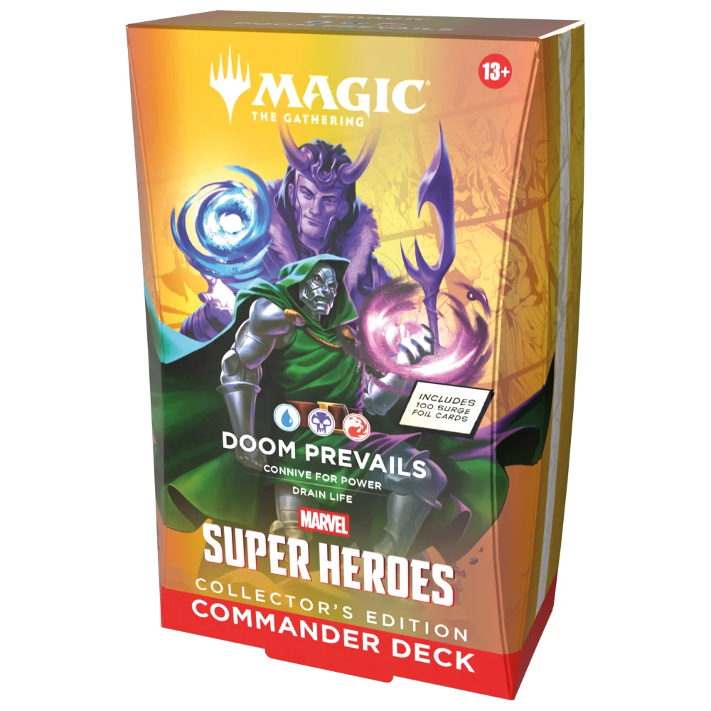 Magic: The Gathering Marvel Super Heroes Collector’s Edition Commander Deck - Doom Prevails Bild 1