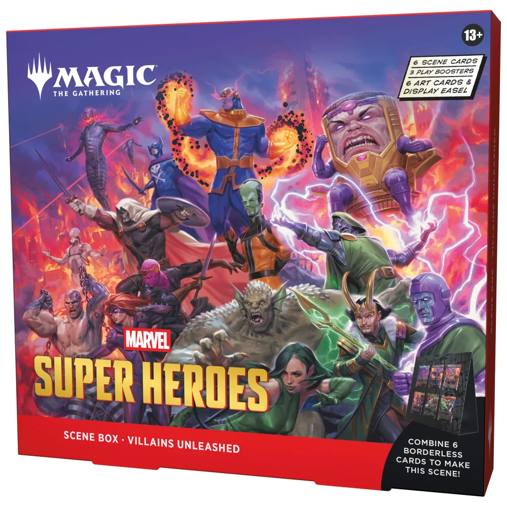 Magic: The Gathering Marvel Super Heroes Scene Box - Villains Unleashed Bild 1