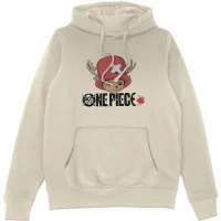 One Piece Chopper Logo Hoodie - Off White