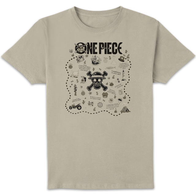 One Piece Straw Hat Crew Unisex T-Shirt - Cream