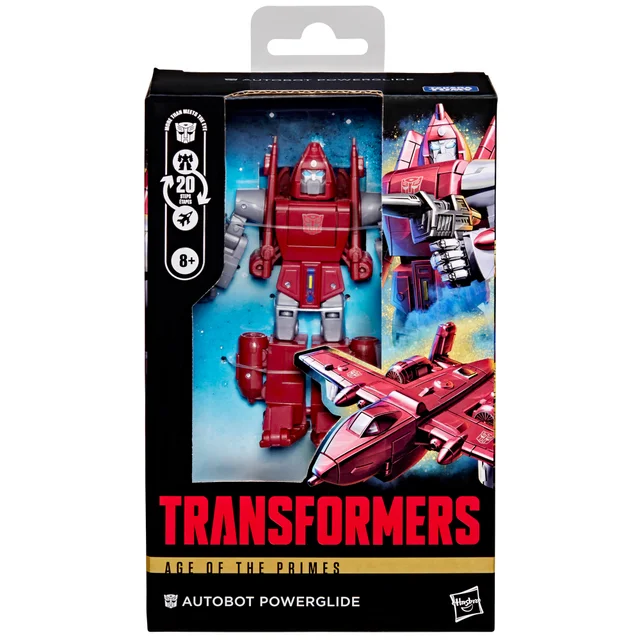 Hasbro Transformers Toys Age of the Primes Autobot Powerglide 4.5-inch Action Figure, 8+