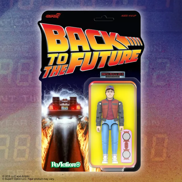 Back To The Future ReAction+ Wave 02 - Marty McFly (2015) Super7