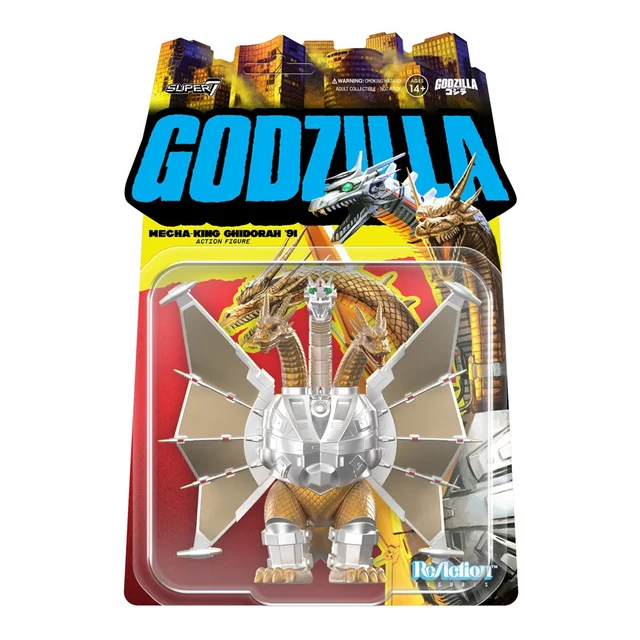 TOHO ReAction Figures Wave 11 - Mecha King Ghidorah Super7
