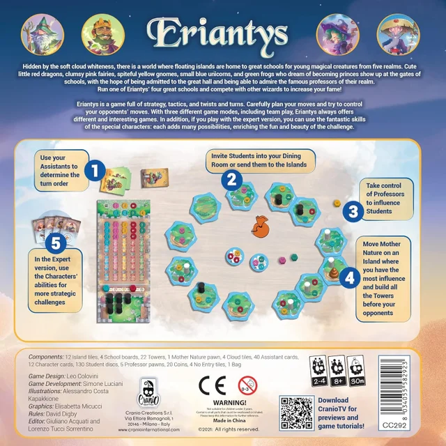 Eriantis Board Game