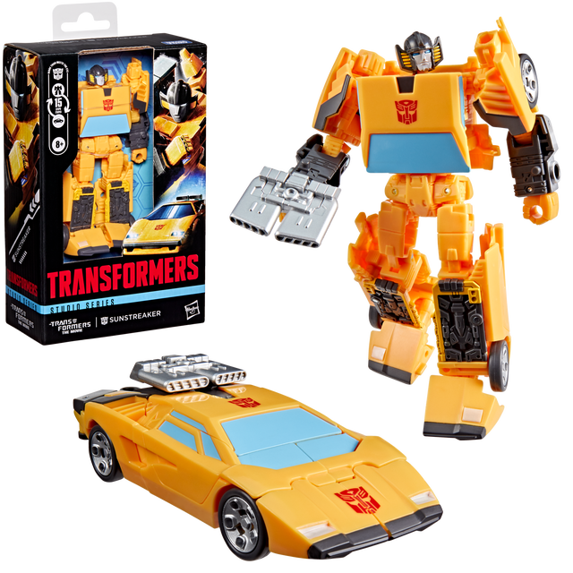 Transformers Studio Series The Transformers: The Movie Deluxe Class Sunstreaker Action Figure