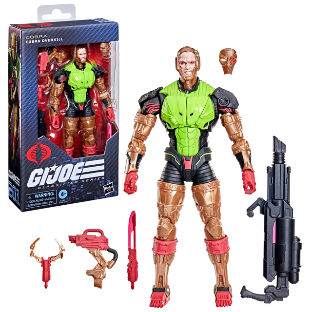 G.I. Joe Classified Series #201, Cobra Overkill Action Figure