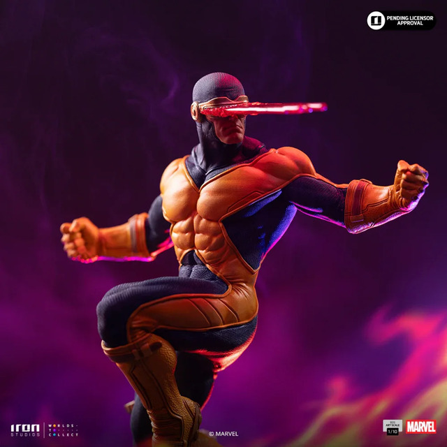 Iron Studios Marvel Comics Cyclops Deluxe BDS Art Scale 1/10 Statue
