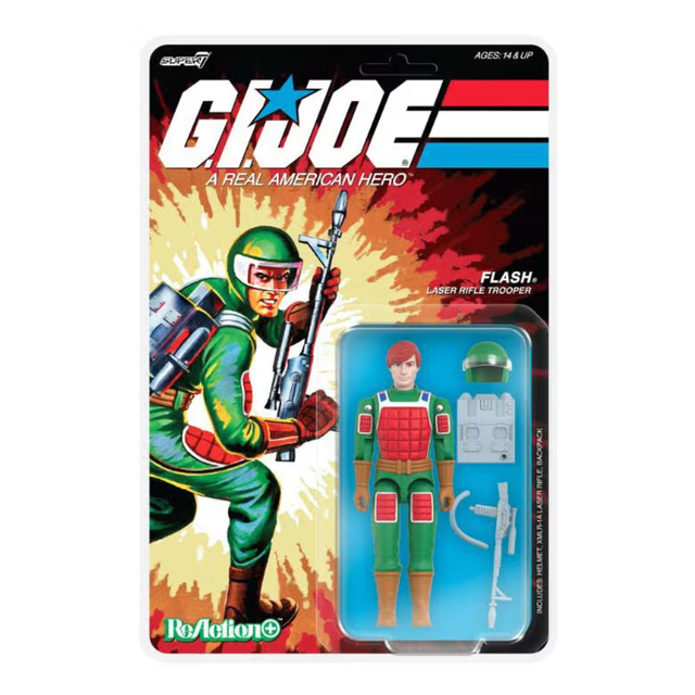 G.I. JOE ReAction+ Wave 7 - Flash (Comic)
