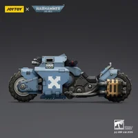 Warhammer 40,000 Raider-pattern Combat Bike Space Wolves with twin-linked bolt rifles 22 cm - undefined undefined