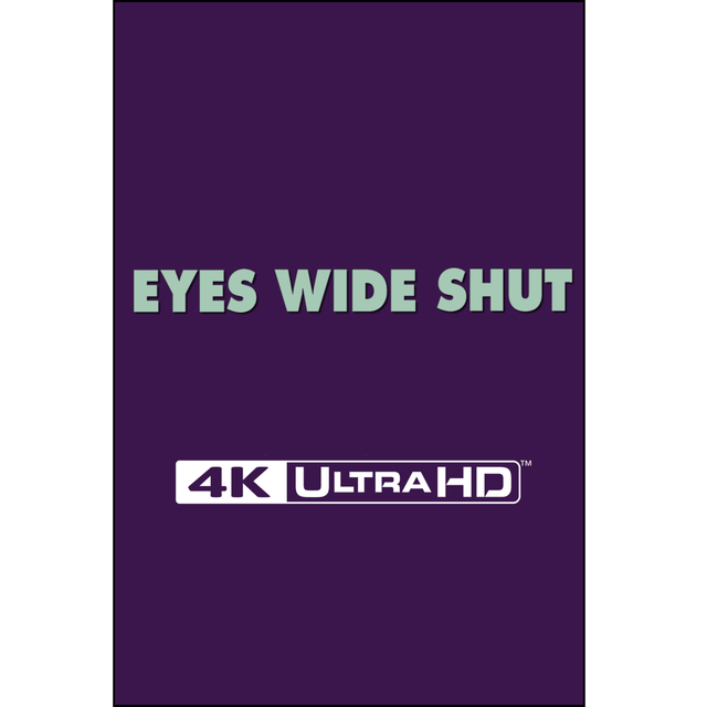 Eyes Wide Shut 4K Ultra HD SteelBook ®