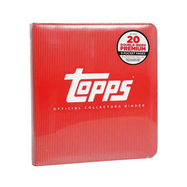 Topps Red Collectors Binder (40 Pages)