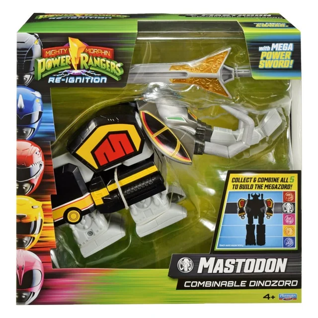 Mighty Morphin Power Rangers Combinable Dinozord Action Figure Mastodon 23 cm