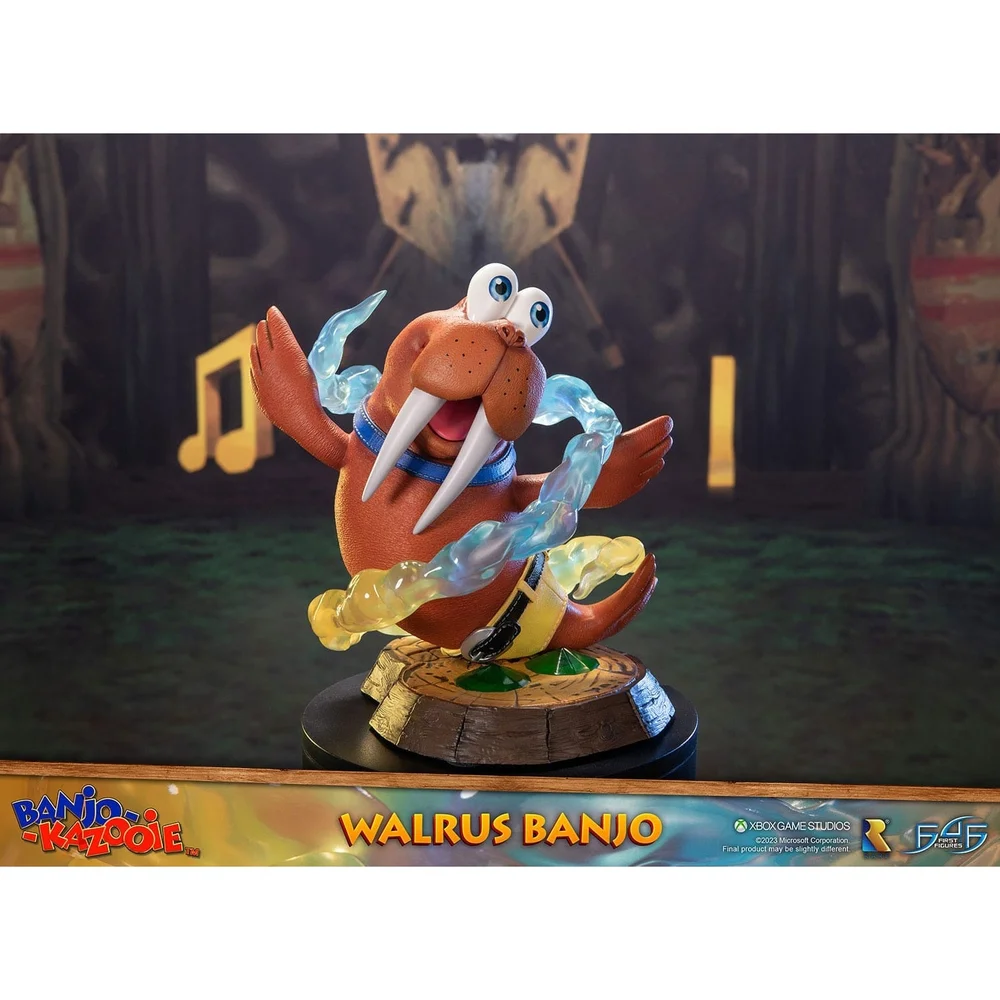 First 4 Figures Banjo Kazooie Walrus Banjo Resin Statue (24cm) Bild 1