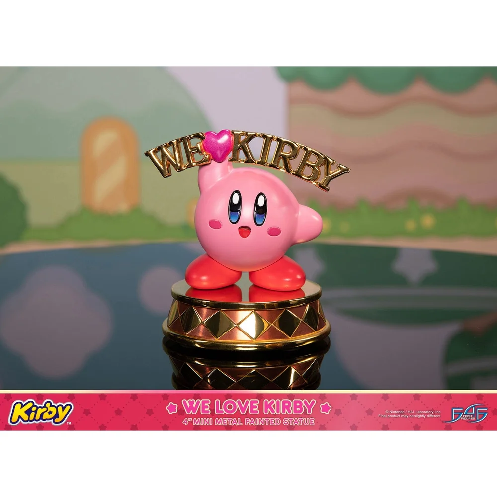 First 4 Figures Kirby We Love Kirby Die-cast Statue (10cm) Bild 1