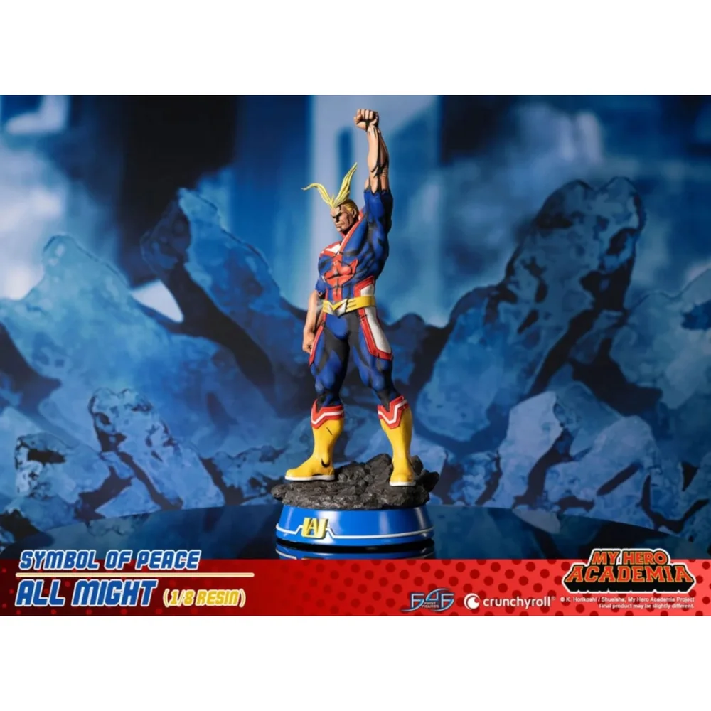 First 4 Figures My Hero Academia Symbol Of Peace All Might 1/8Th Scale Resin Statue Bild 1