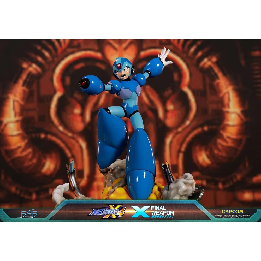 First 4 Figures Mega Man X4 X Final Weapon Resin Statue (45cm) Bild 1