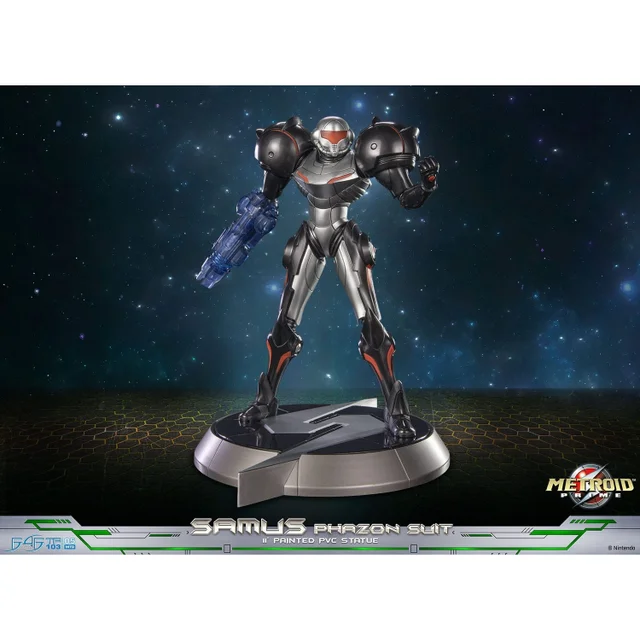 First 4 Figures Metroid Prime Samus Phaszon Suit Standard Edition PVC Statue (28cm)