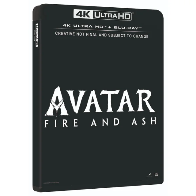 Avatar: Fire and Ash UHD + Blu-ray + Blu-ray Bonus disc