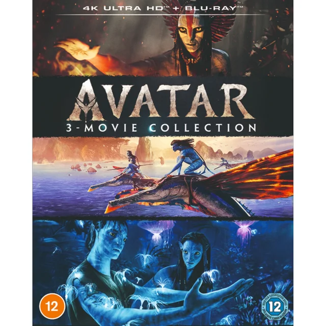 Avatar 3 Movie Collection UHD + Blu-ray
