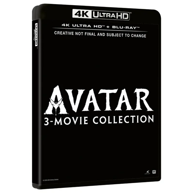 Avatar 3 Movie Collection UHD + Blu-ray