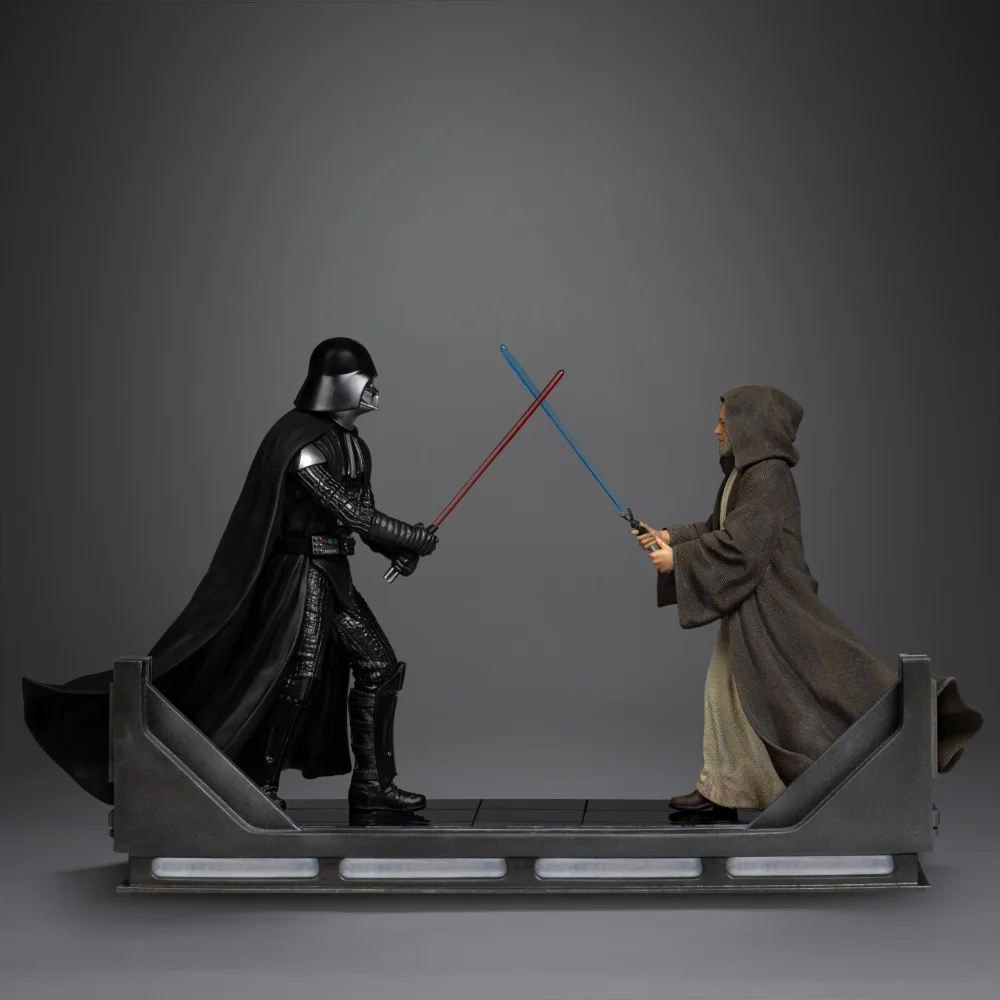 Iron Studios Star Wars Darth Vader vs Obi-Wan Kenobi (2025 Event Exclusive) Art Scale 1/10 Statue Bild 1
