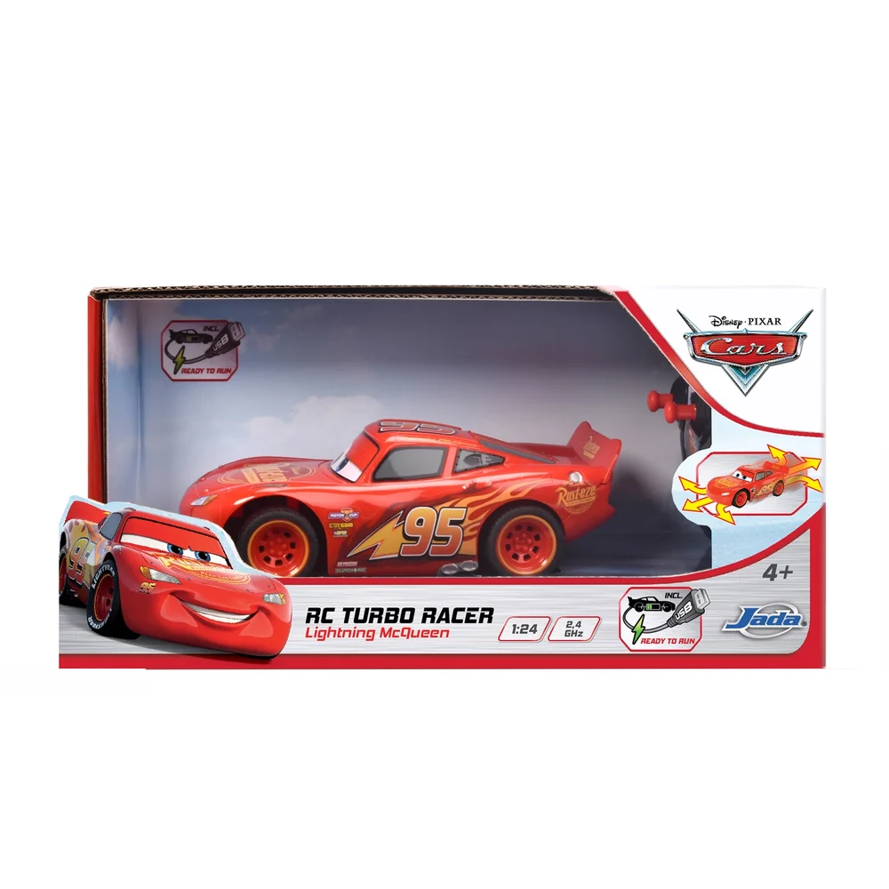 RC Cars 3 Turbo Racer Lightning Mcqueen Jada RC Bild 1