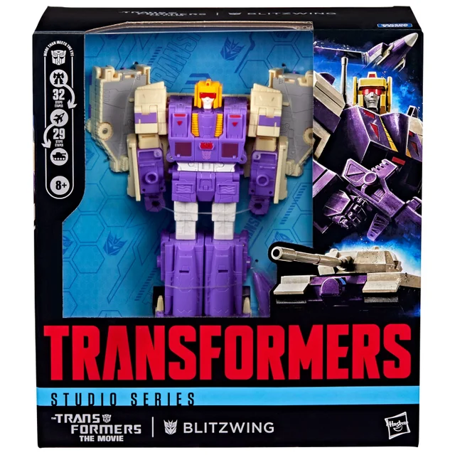 Transformers Studio Series Leader Class The Transformers: The Movie Blitzwing Action Figure