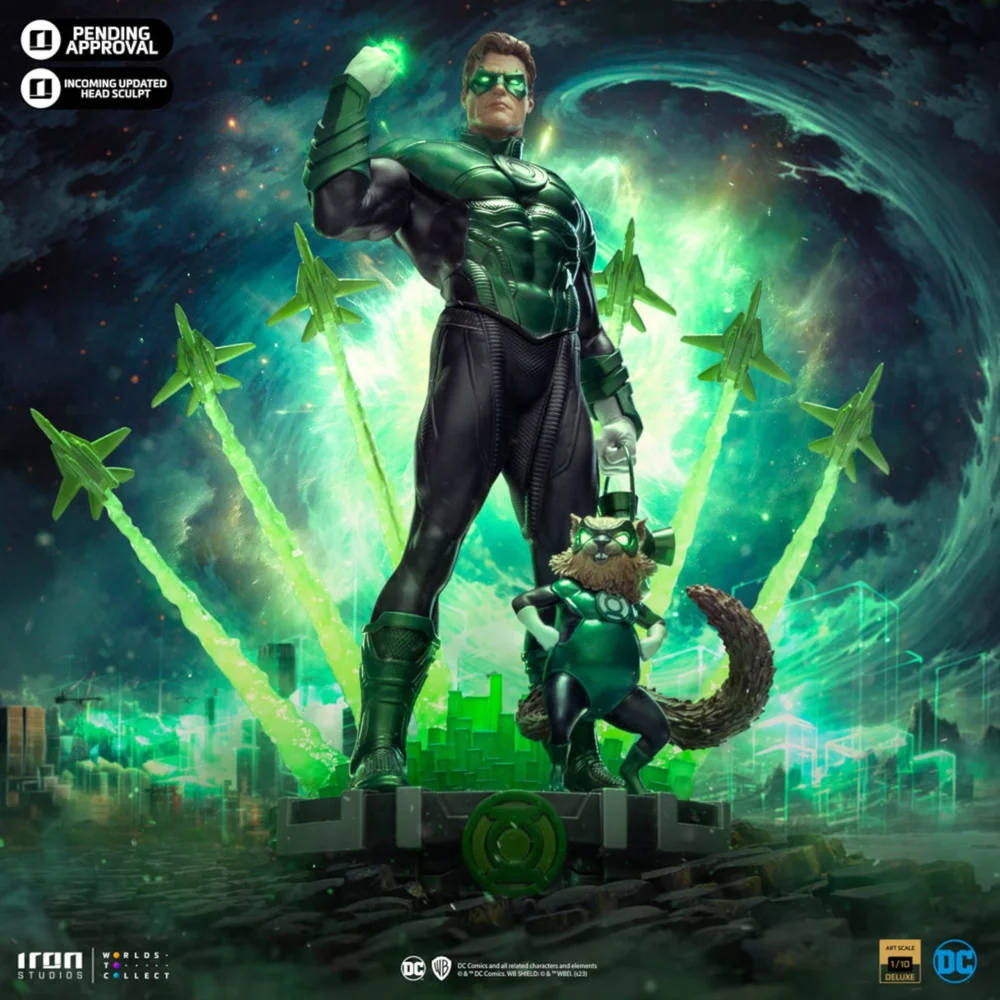 Iron Studios DC Comics Green Lantern Unleashed Art Scale 1/10 Statue Bild 1