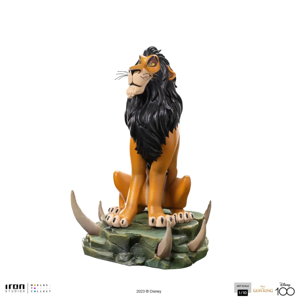 Iron Studios Disney 100th The Lion King Scar Art Scale 1/10 Statue Bild 1