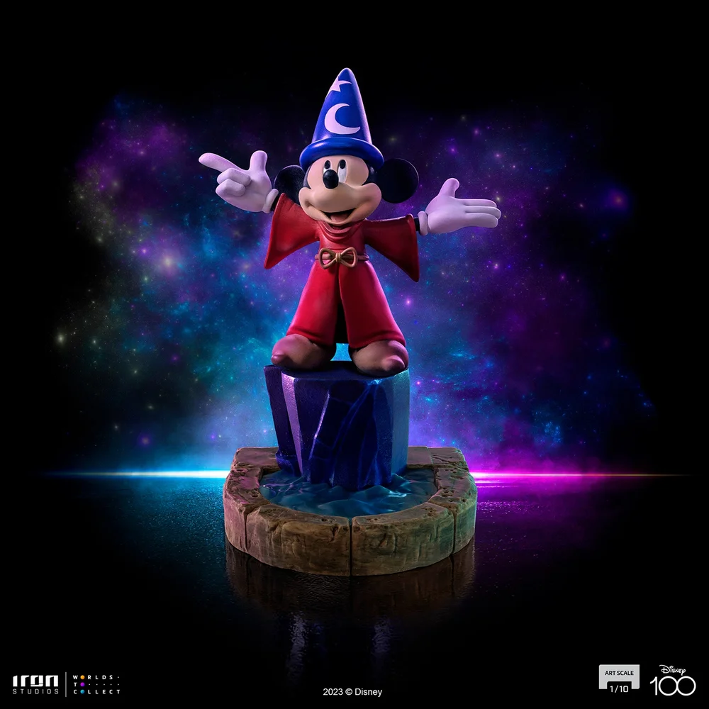Iron Studios Disney 100th Fantasia Mickey Art Scale 1/10 Statue Bild 1