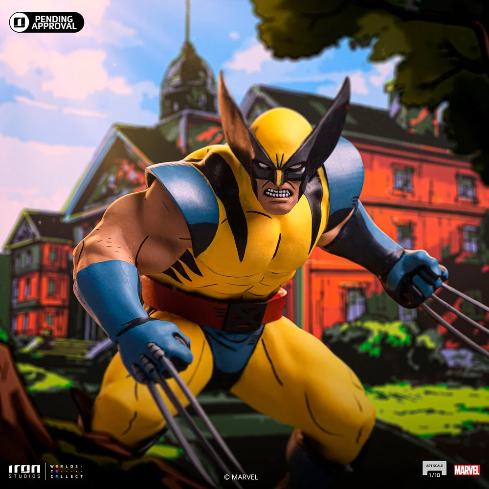 Iron Studios X-Men '97 Wolverine Art Scale 1/10 Statue Bild 1