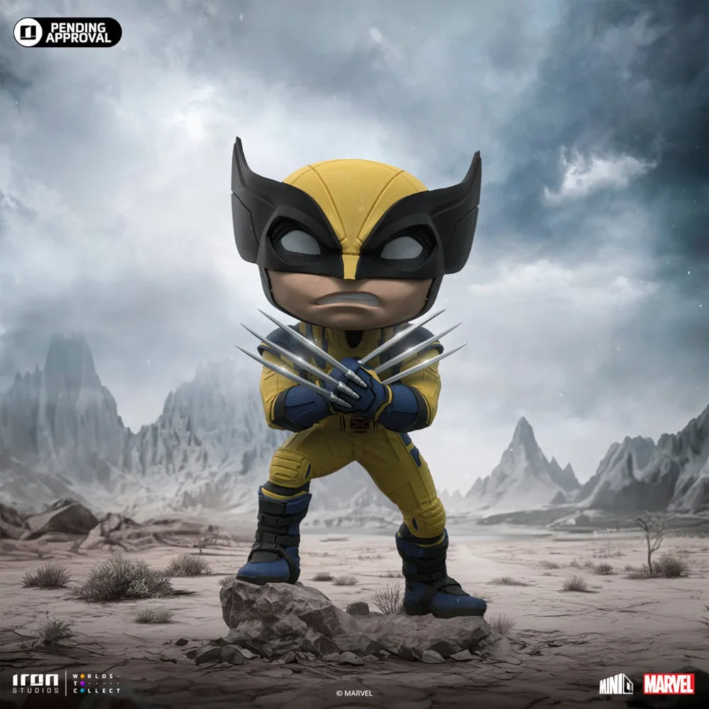 Iron Studios Deadpool & Wolverine Wolverine Minico Figure Bild 1