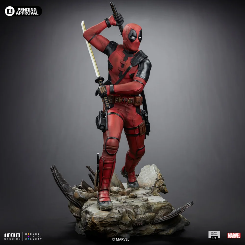 Iron Studios Deadpool & Wolverine Deadpool Legacy Replica 1/4 Scale Statue Bild 1