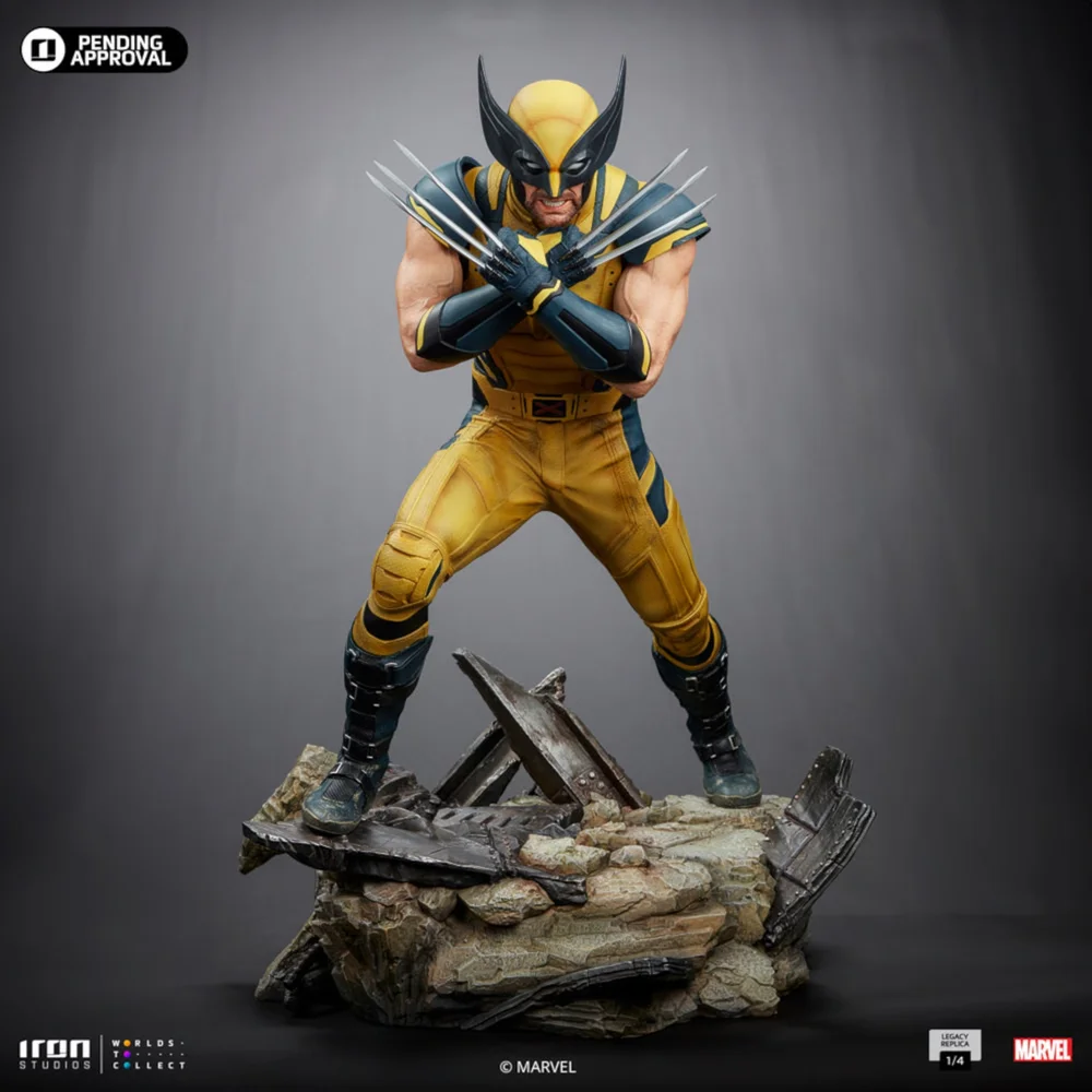 Iron Studios Deadpool & Wolverine Wolverine Legacy Replica 1/4 Scale Statue Bild 1
